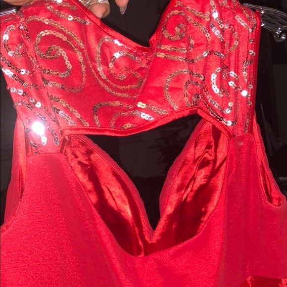 Red Long Dress - Picture 5 of 5